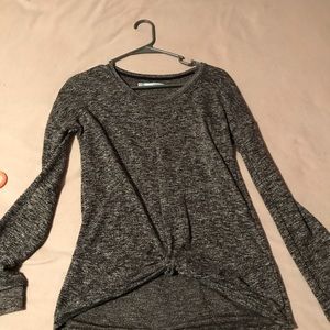 Grey Long Sleeved Shirt